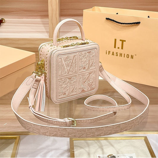 Fashion Embroidered Elegant Lady High-grade Portable Bags