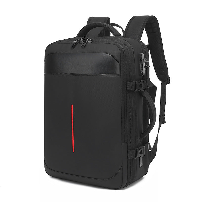 Men's Business Large Capacity Expansion Compression Backpacks