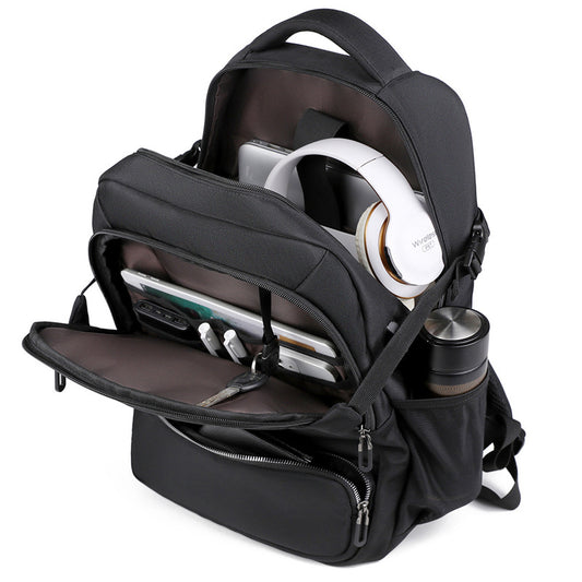 Men's Business Fashion Large Capacity Rechargeable Optional Backpacks