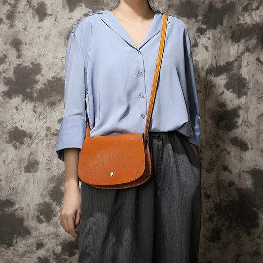 Revision Vegetable Tanning Leather Goddess College Crossbody Bags