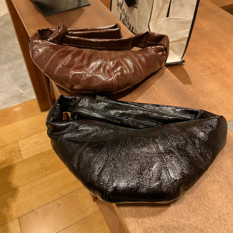 Coated Croissant Tide Can Song Unisex Crossbody Bags
