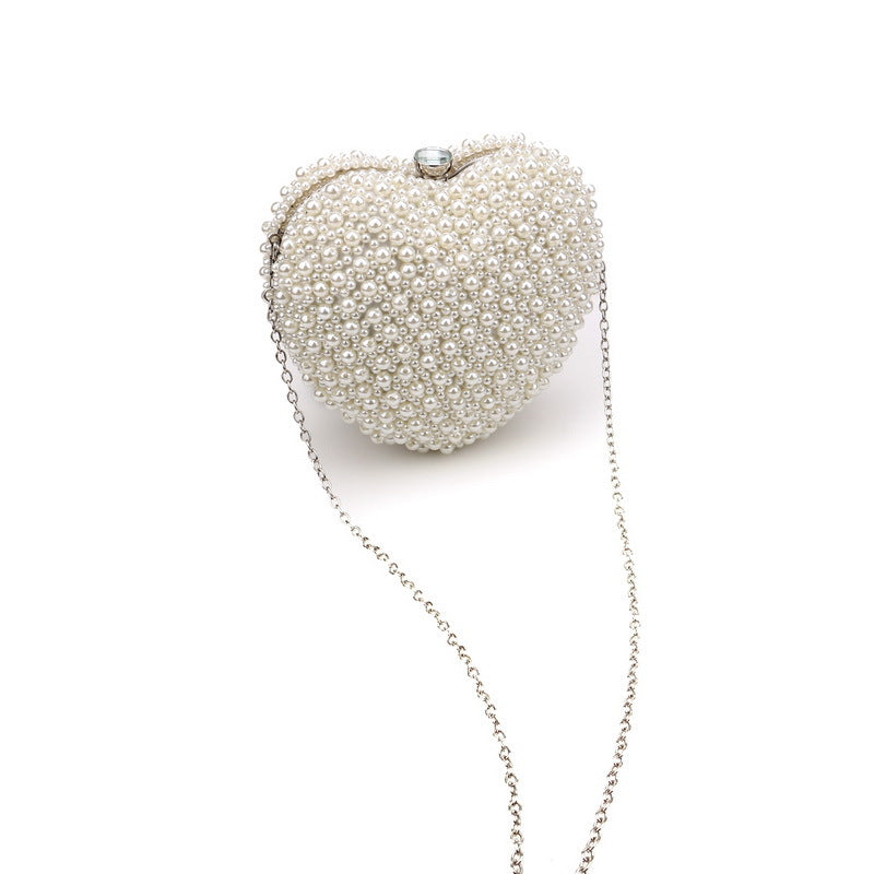 Women's Fashion Pearl Dinner Banquet Dress Clutch Evening Bags