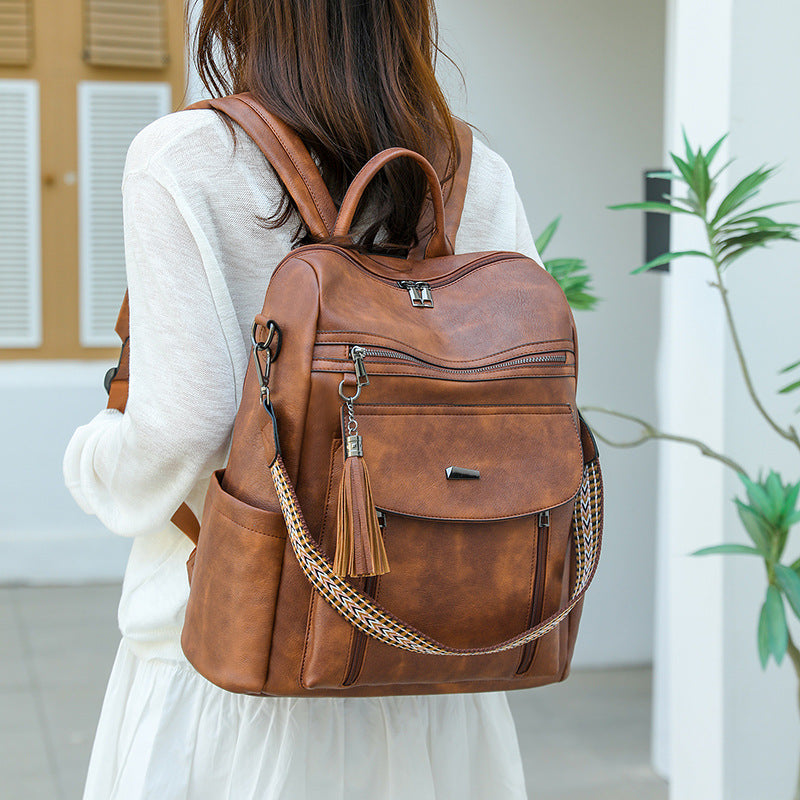 Women's Trendy Lady's Large Capacity Computer Backpacks