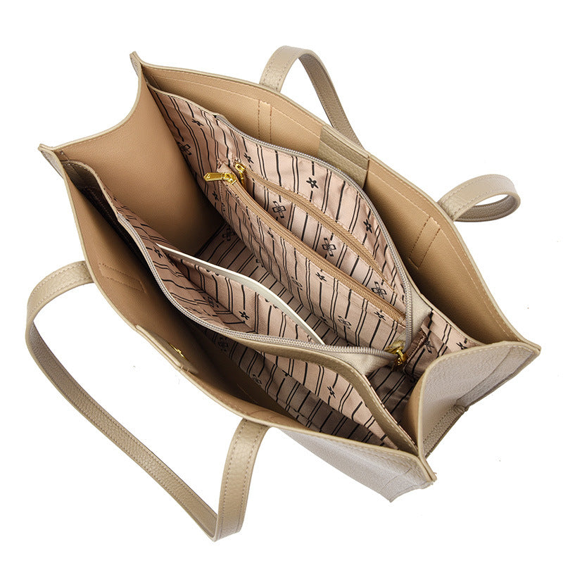 Women's Stylish Simple High-grade Large Capacity Commuter Bags