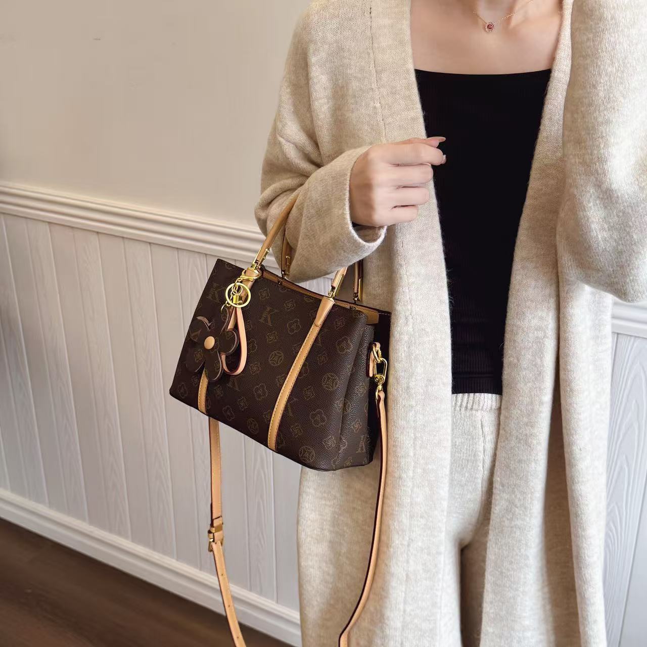 Women's For Vegetable Basket Korean Style Contrast Color Bags