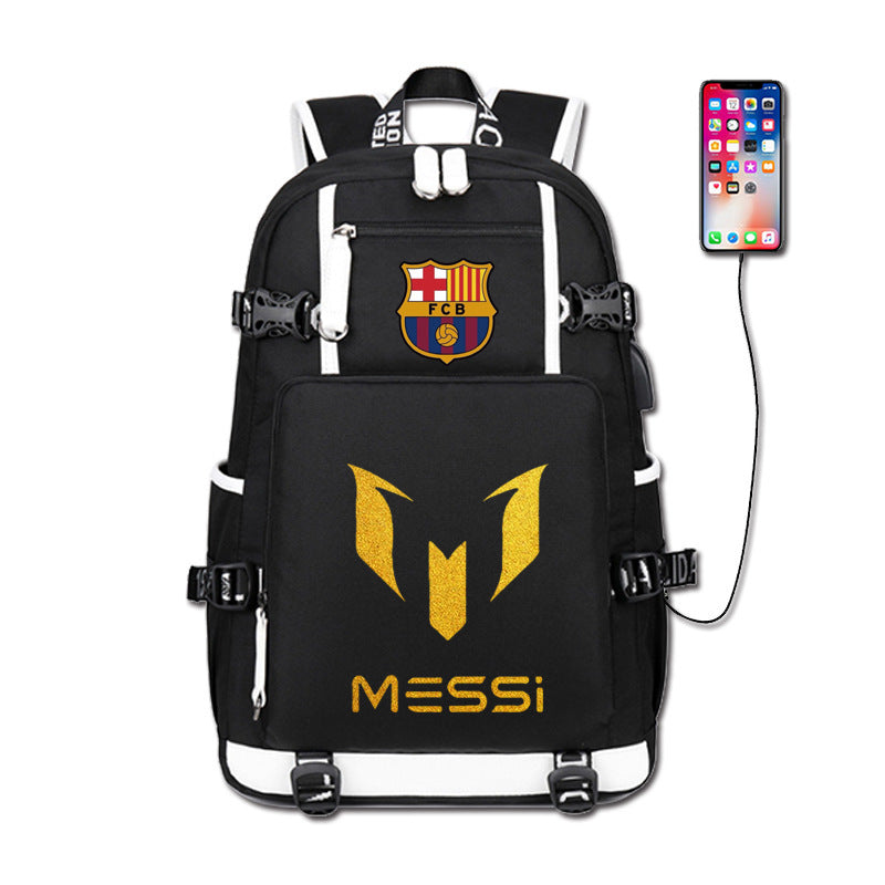 Popular Massey Football Large Capacity Computer Backpacks
