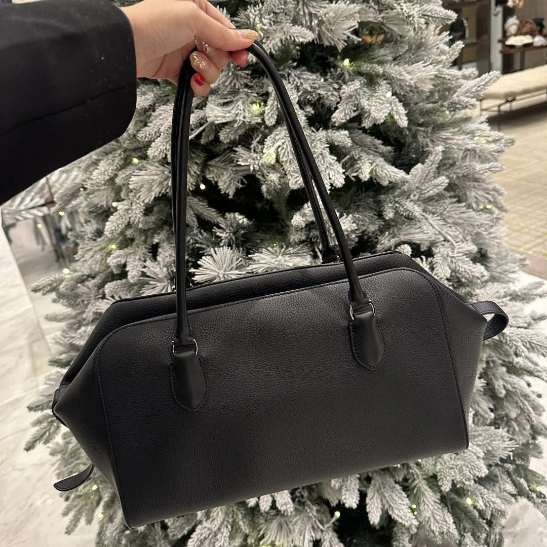 Charming Women's Bowling Commuter Genuine Leather Handbags