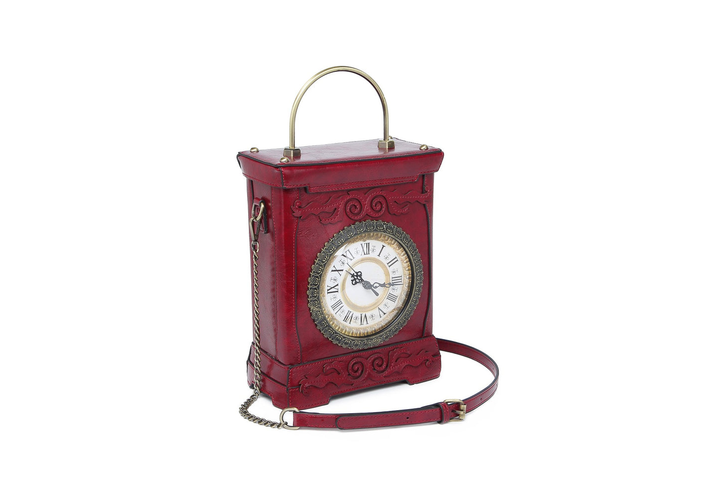 Fashion Personality Creativity Stereo Clock Large Capacity Bags