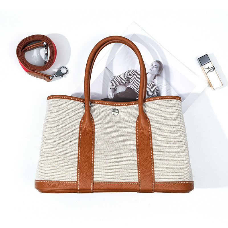 Graceful Soft Full Grain Leather Mini Handbags