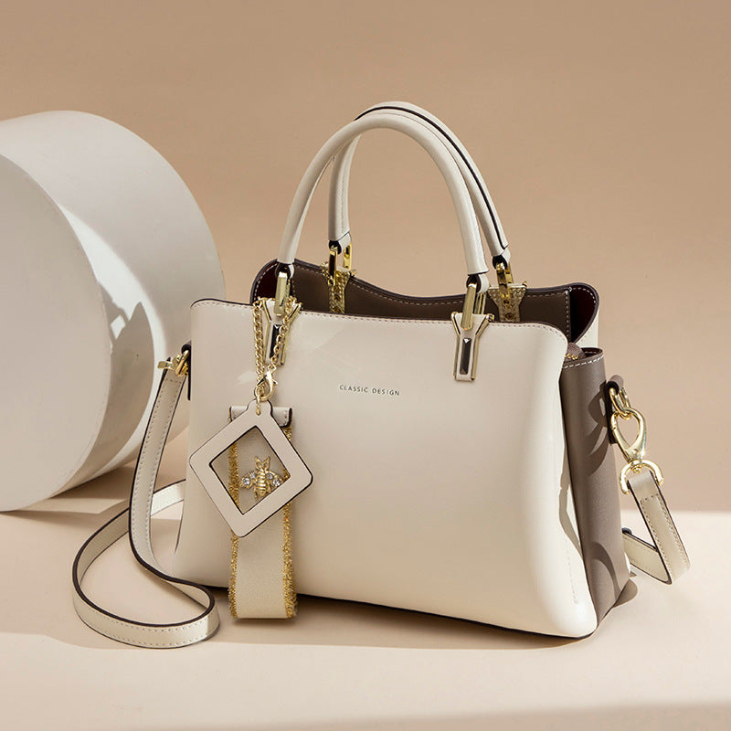 Women's For Mom High-grade Large Capacity Leather Shoulder Bags