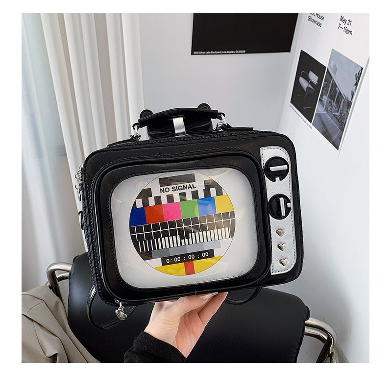 Tv Cartoon Snacks Antenna Bow Detachable Backpacks