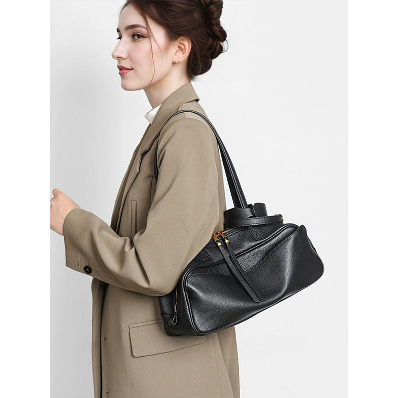 Fashion Women's Boston Large Capacity Commuter Shoulder Bags