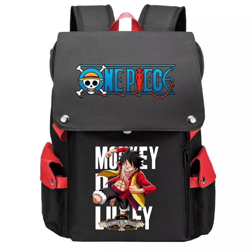 Piece Joint Name Cartoon Male Junior High Backpacks