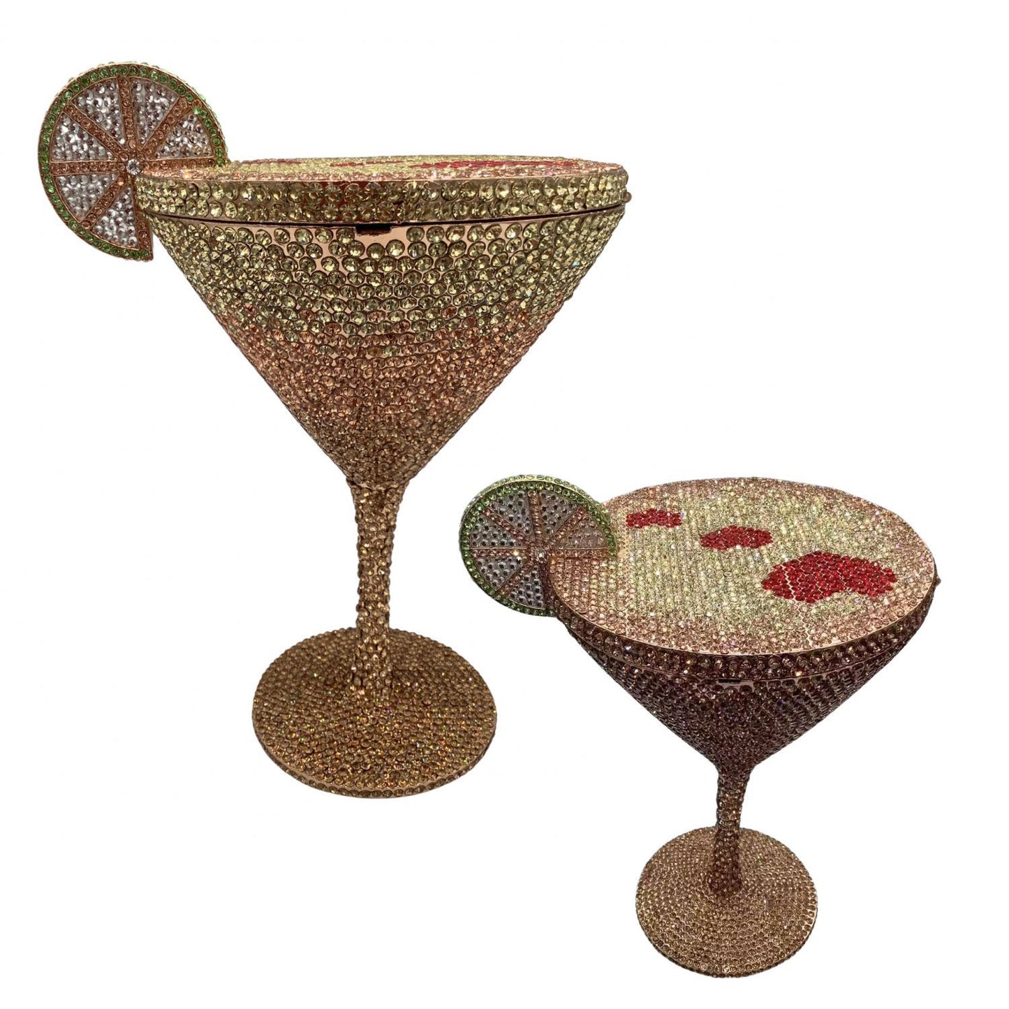 Women's Strictly Selected Cocktail Goblet Diamond Clutch Bags