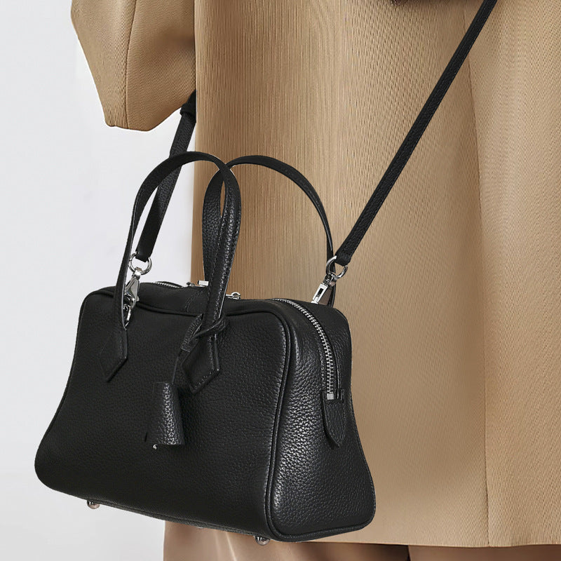 Comfortable Women's Layer Cowhide Victoria Leather Bags