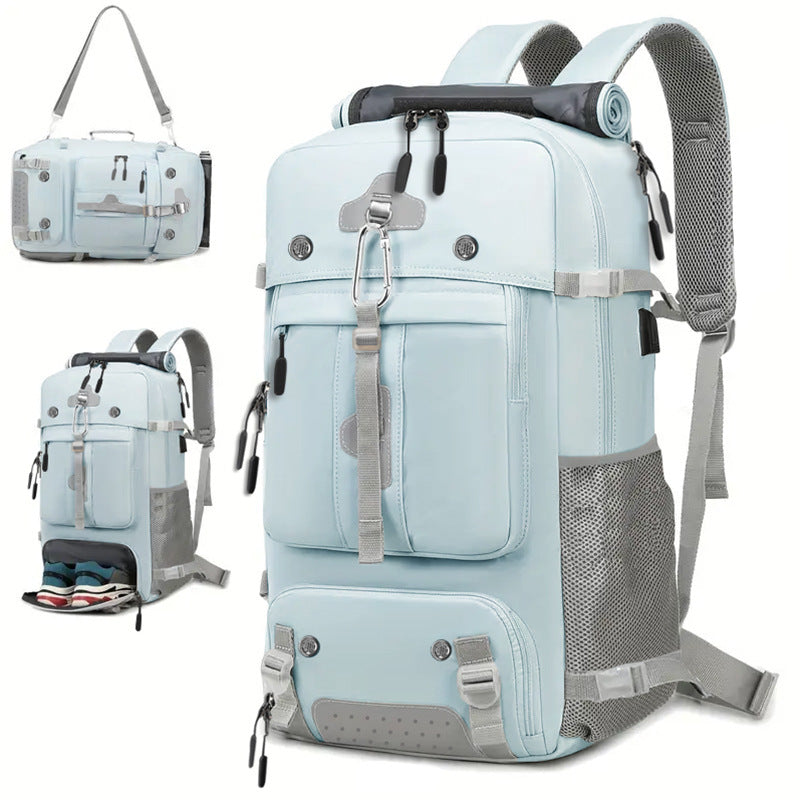 Men's Super Large Capacity Scalable Boarding Backpacks