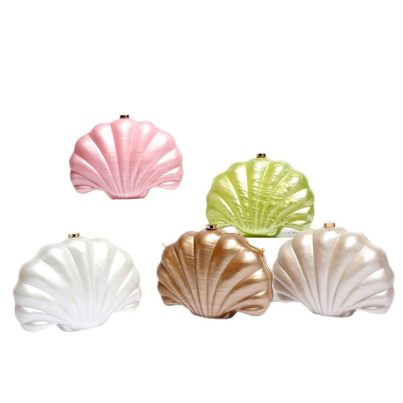 Dinner Shell Metal Mini Summer Street Evening Bags
