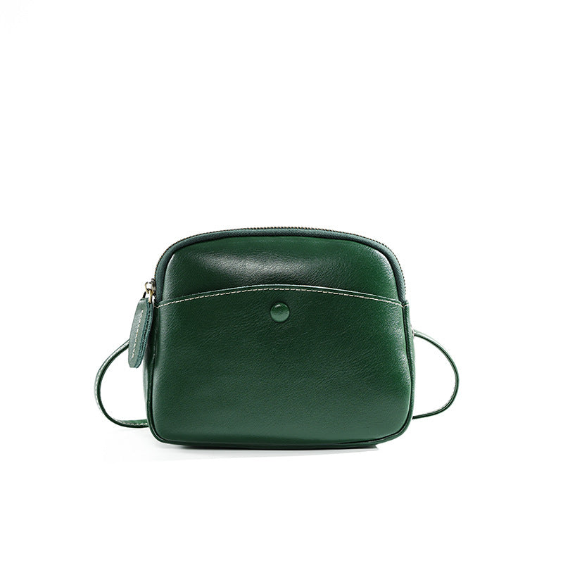Women's Attractive Shell Mobile High-grade Leather Crossbody Bags