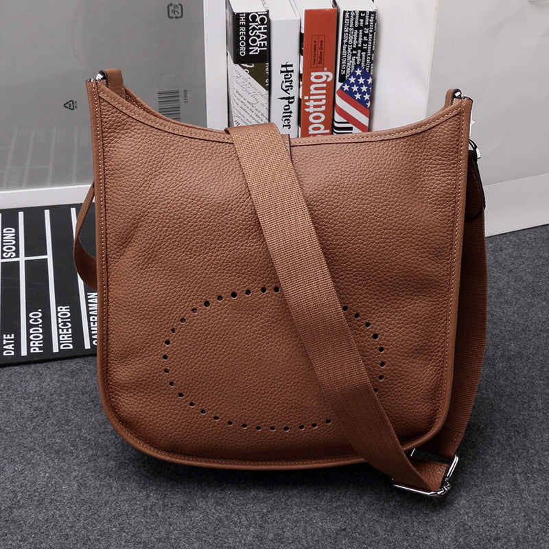 Women's Genuine Leather For Niche Cowhide Crossbody Bags