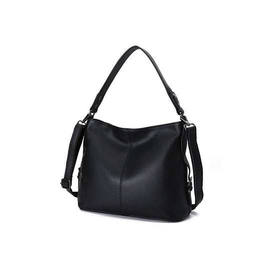 Women's Genuine Leather First Layer Cowhide Simple Bags
