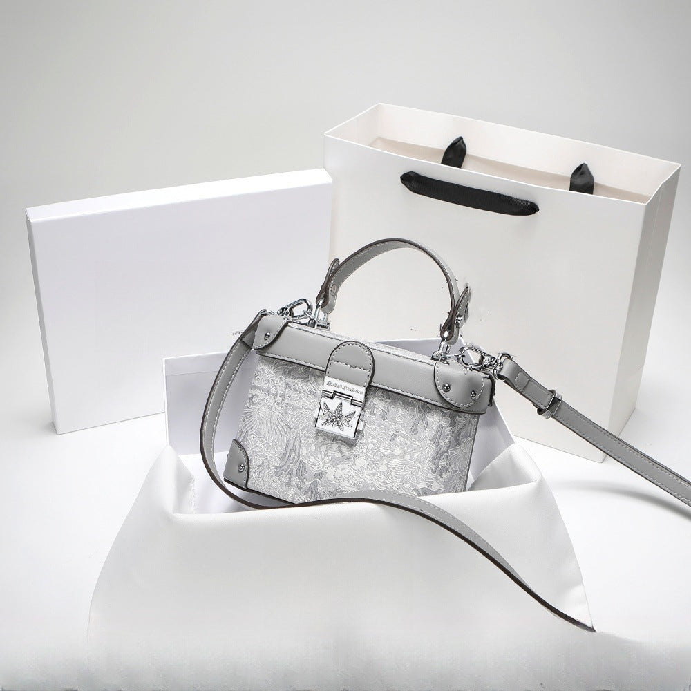 Women's High-grade Texture Niche Box Commuter Shoulder Bags