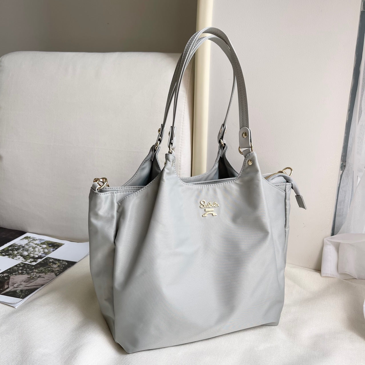Women's Lightweight Commuter Nylon Cloth Versatile Texture Shoulder Bags