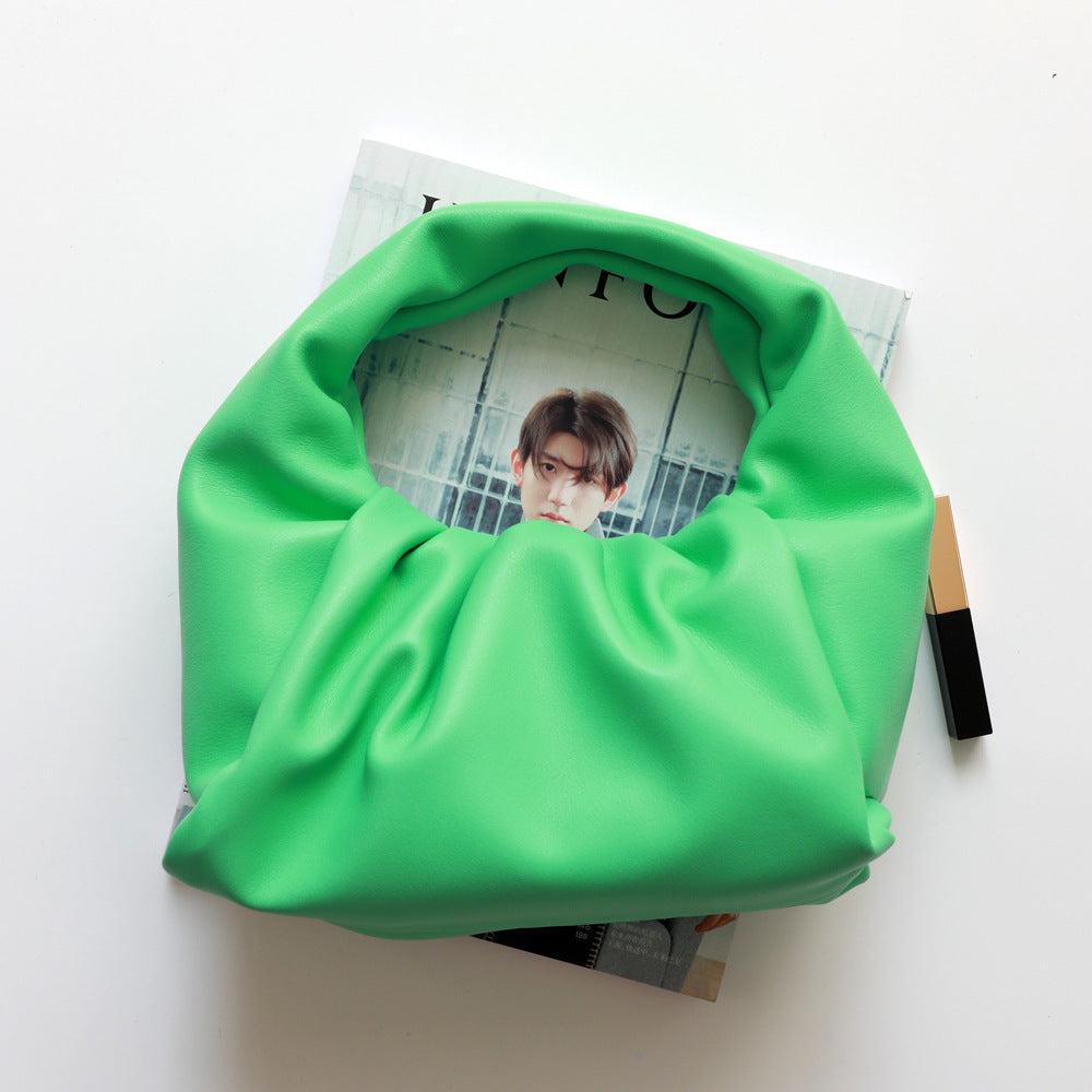 Niche Crescent Tide Soft Cowhide Portable Bags