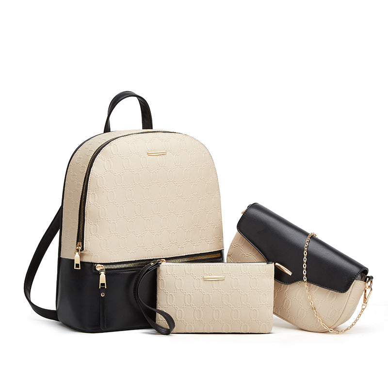 Classy Elegant Letter Design High-grade Embossed Tote Bags