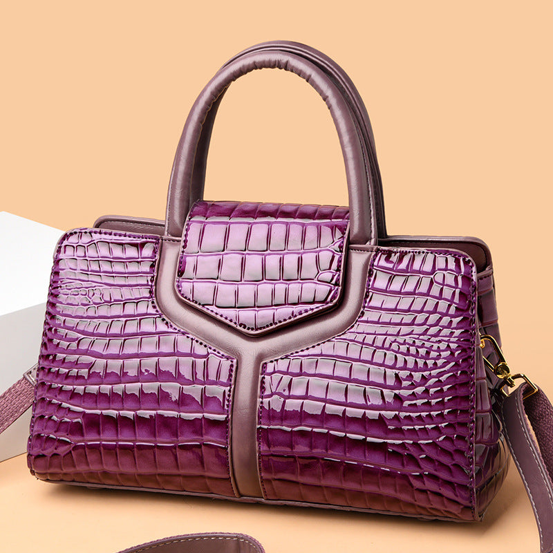 Holiday Gift Fashion Genuine Leather Mom Shoulder Bags