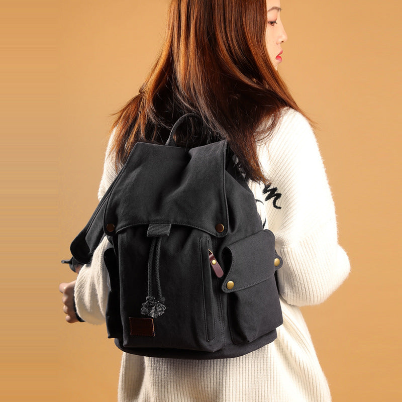 Women's Summer College Korean Style Artistic Computer Backpacks