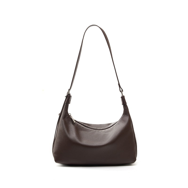 Women's Layer Cowhide High-grade Portable Tops Crossbody Bags