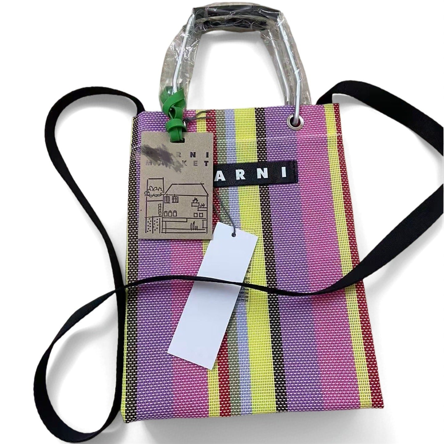 Women's & Men's & Woven Aluminum Portable Leisure Shopping Bags