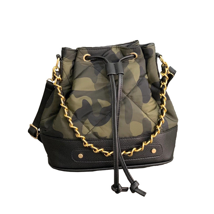 Women's Capacity Space Cotton Korean Style Fashion Chain Bags