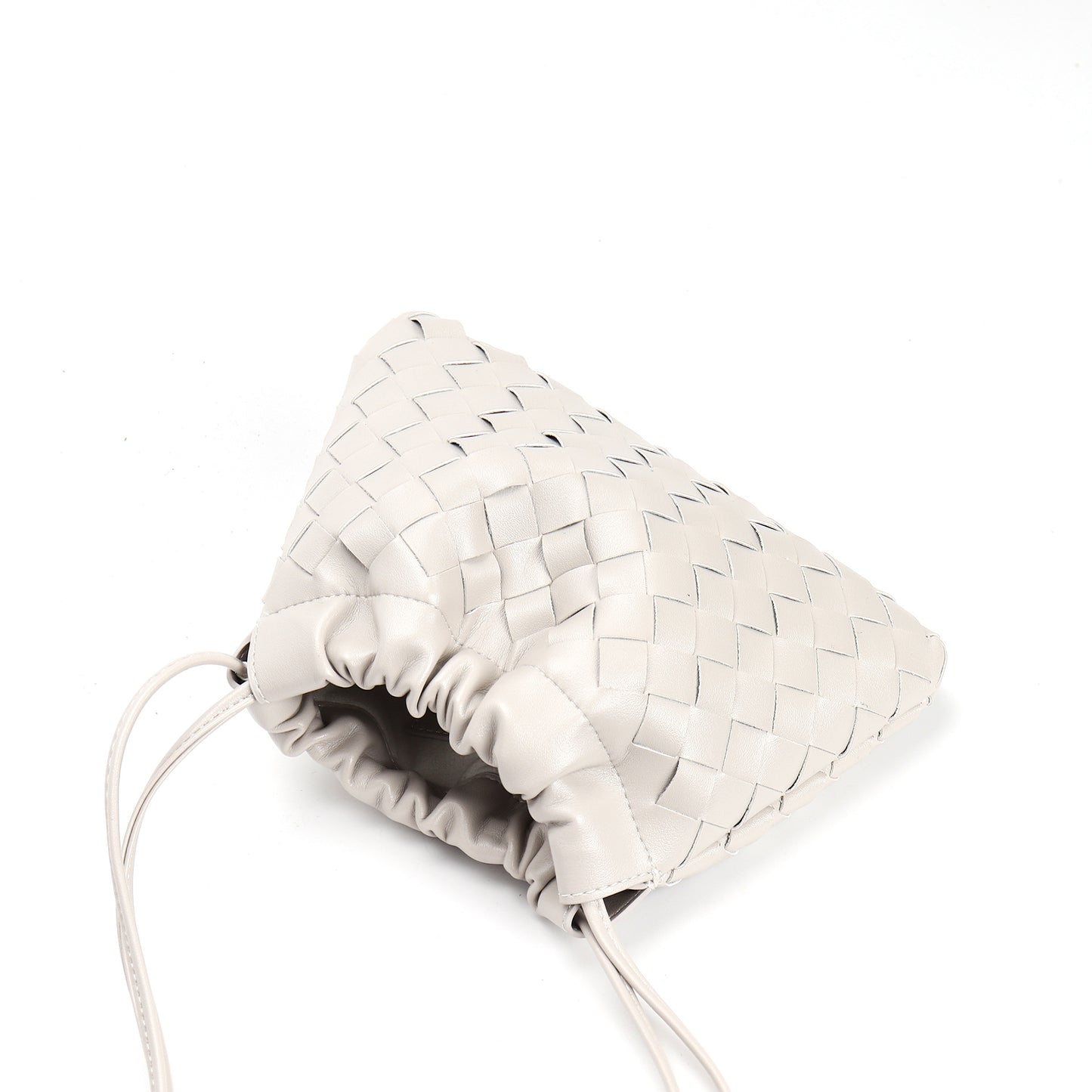 Women's Woven Dumpling Design Lucky Cloud Crossbody Bags