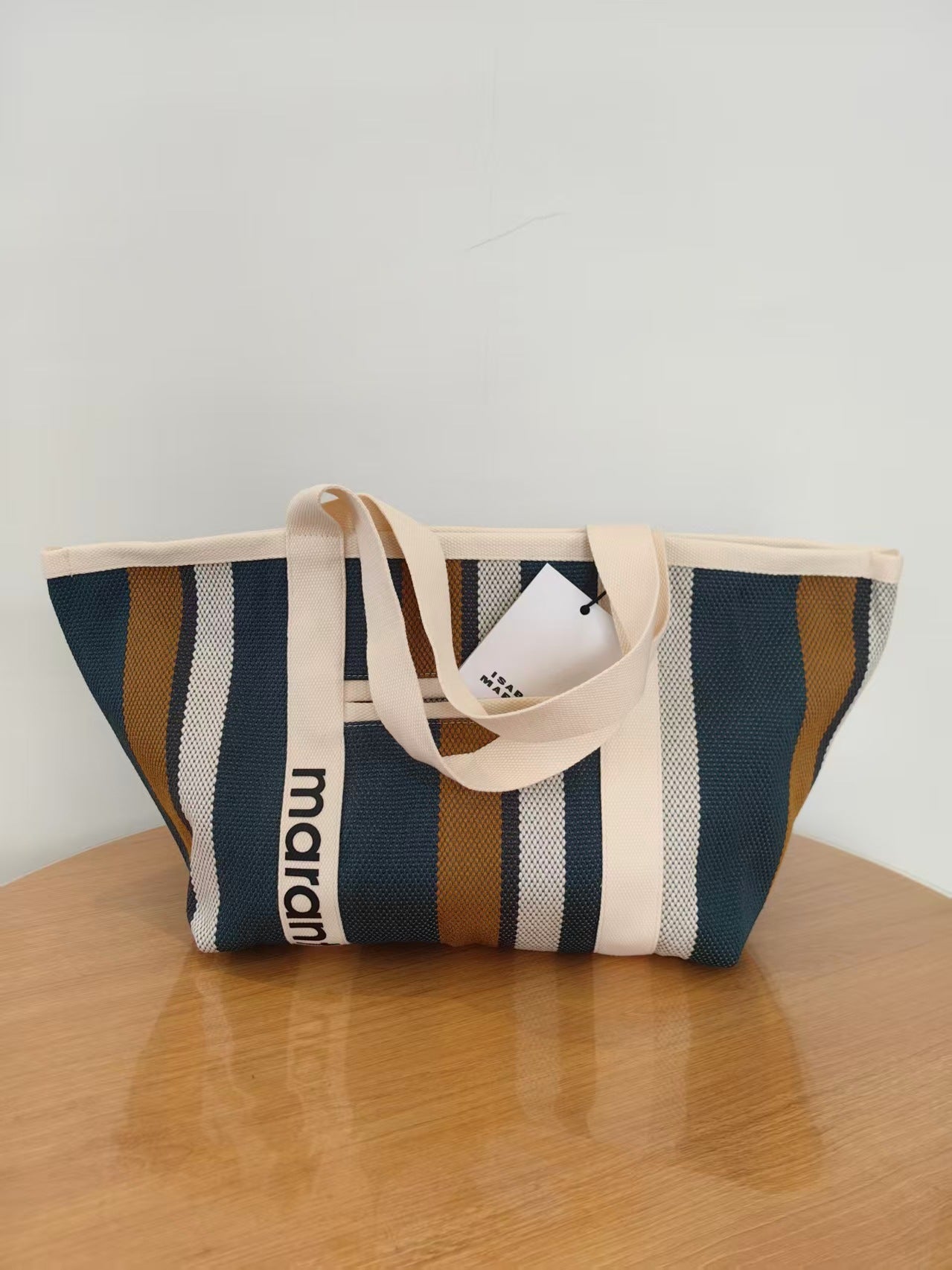 Creative Stylish Classic Woolen Woven Shopping Tote Bags