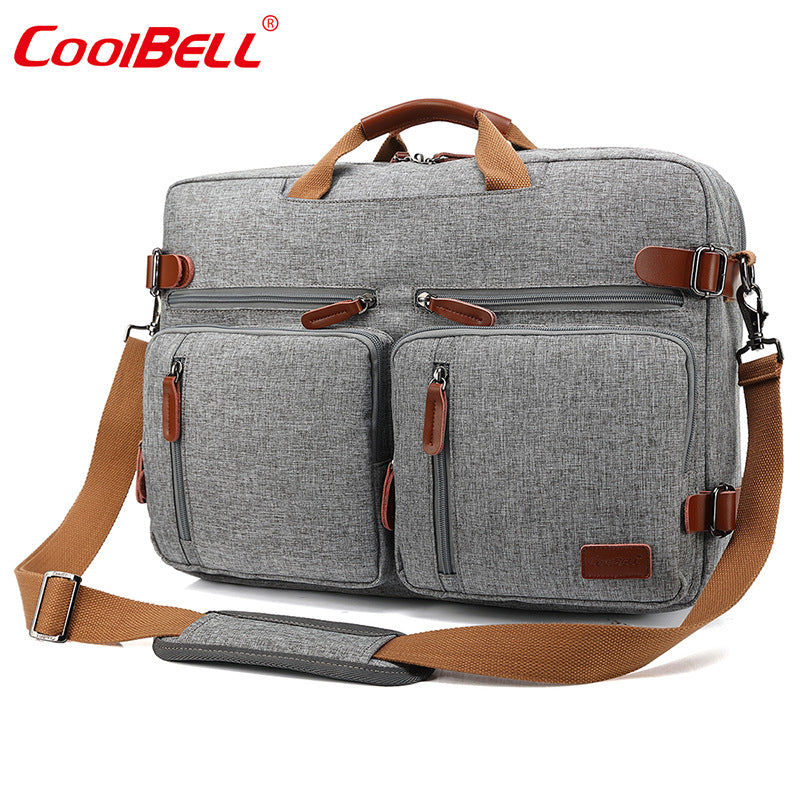 Men's Business Retro Multifunctional Computer High-grade Thin Backpacks
