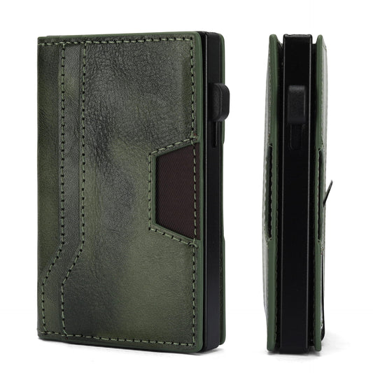 Men's Cartridge High-grade Two-color Vegetable Tanned Leather Men's Wallets