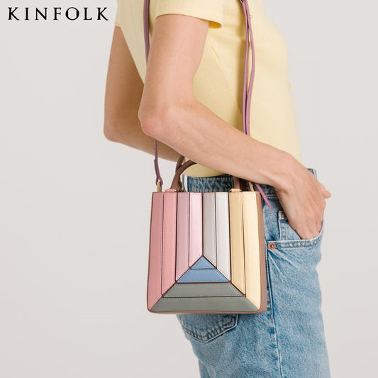 Women's Design High-grade Western Style Pleated Fashionable Handbags