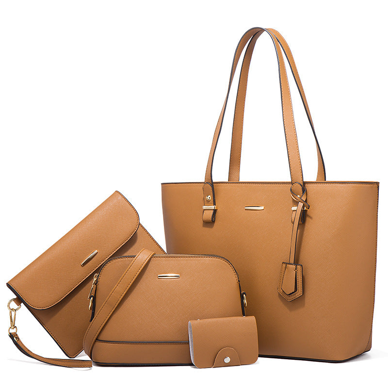 Women's Trendy Retro Large Capacity Fashion Set Shoulder Bags