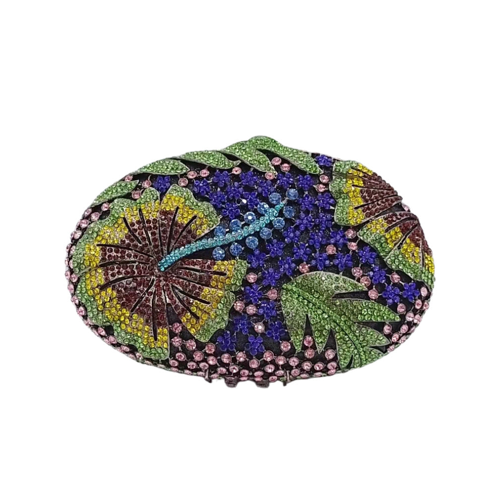 Women's Strictly Selected Hollow Flower Dinner Hand-held Evening Bags