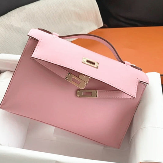Women's Generation Kelly Plain Palm Print Cattlehide Shoulder Bags