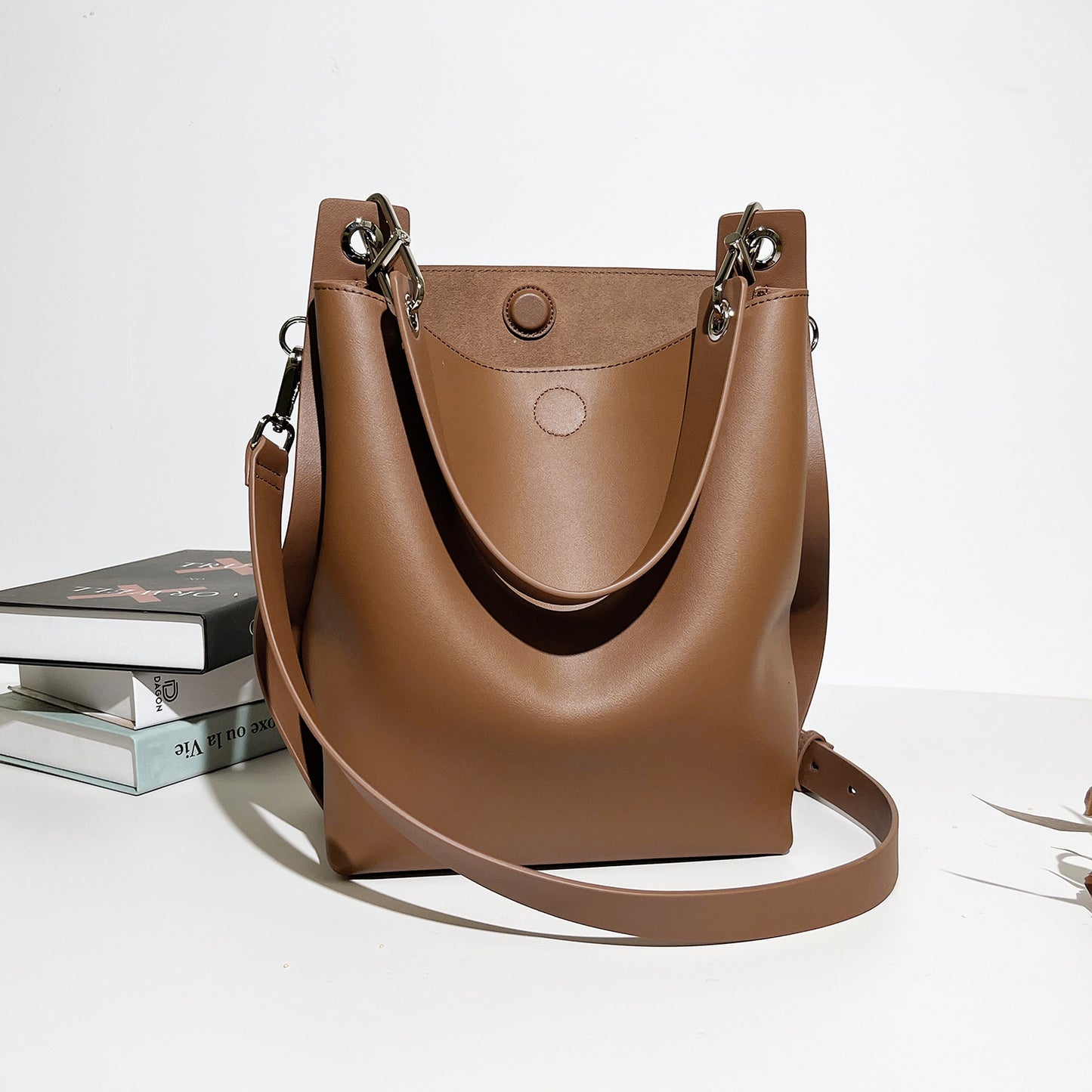 Women's Korean Style Design Large Capacity Totes Shoulder Bags
