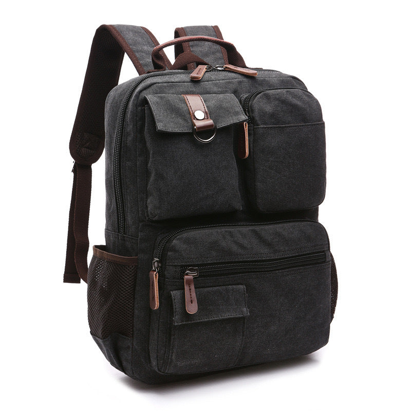 Canvas Durable Retro Large Capacity Junior Backpacks