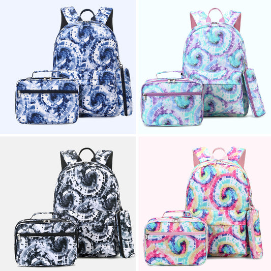 Women's Three-piece Cow Early High Waterproof Rucksack Backpacks