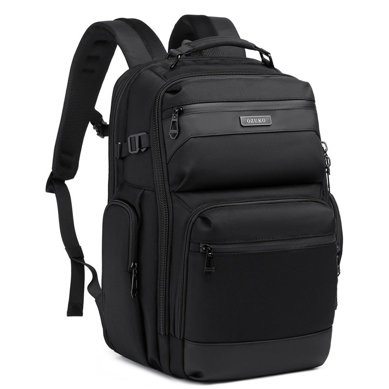 Men's Business Commuter Computer Waterproof Large Capacity Backpacks