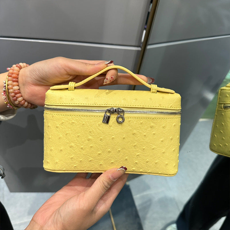Genuine Leather Kelly Box Light Luxury Shoulder Bags
