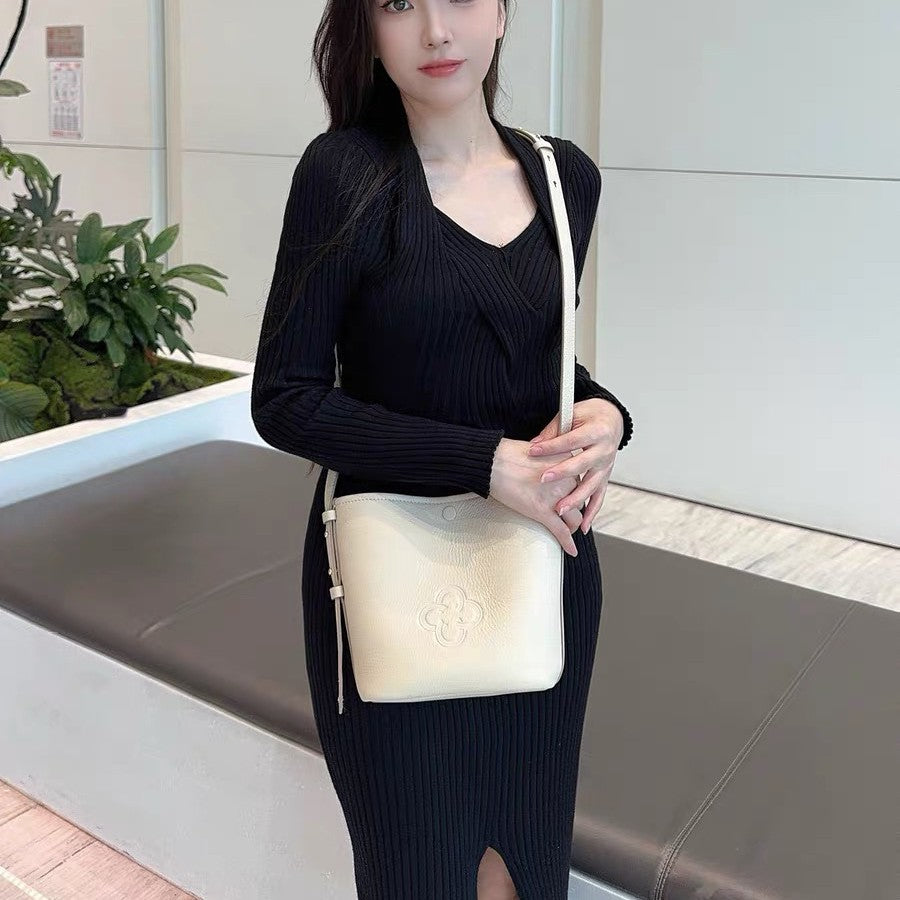 Capacity Portable Vegetable Basket Female Music Crossbody Bags