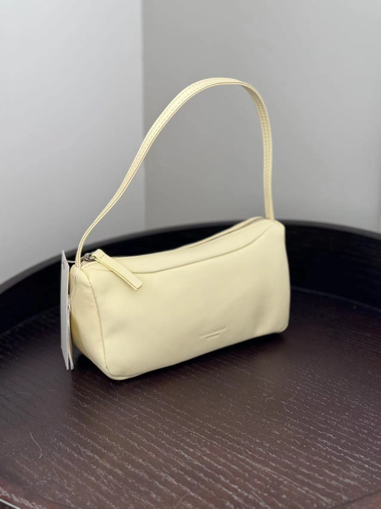 Unique Design Sier Leather Sheepskin Underarm Armpit Bags