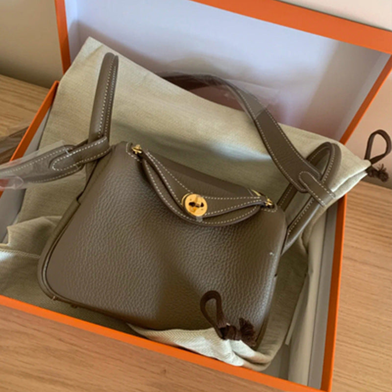 Women's Lindy Cowhide Doctor Genuine Leather Fashionable Bags