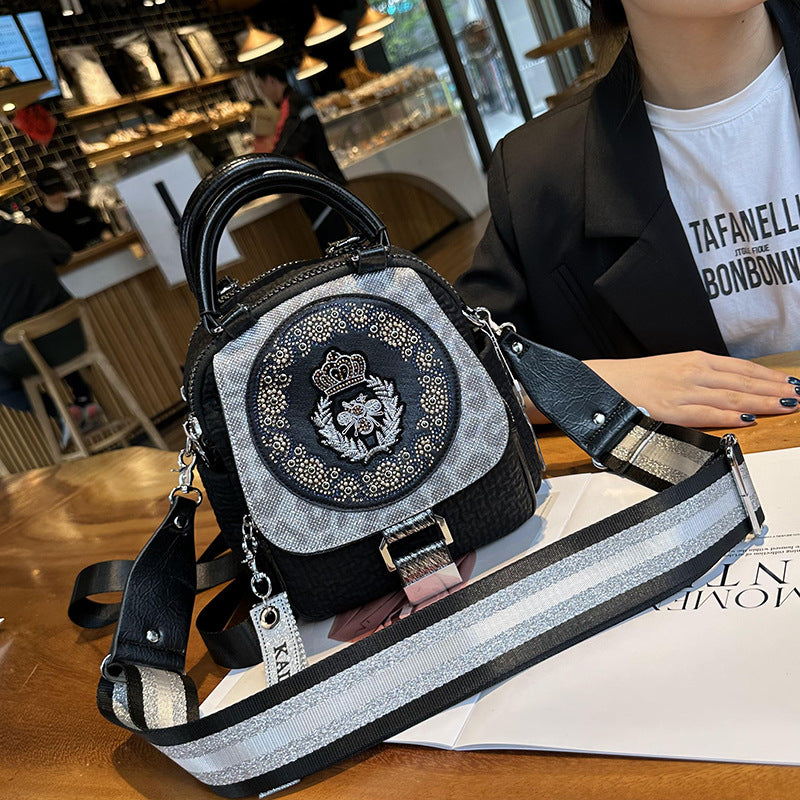 Women's High-grade Western Style Fashion Trendy Genuine Backpacks